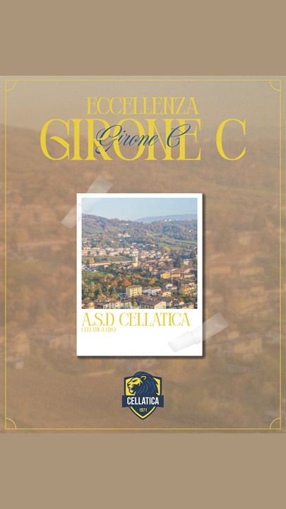 Grafiche Eccellenza Girone C realizzate per ASD Cellatica